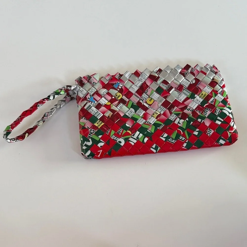 Juice Box  Woven Clutch